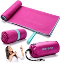 METEOR PINK rýchloschnúci uterák 80 cm 130 cm + poťah