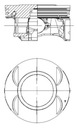 KOLBENSCHMIDT 40199600 piest