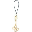 Guess Phone Strap 4G Glitter Charm