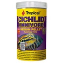 Cichlid Omnivore Medium Pellet Krmivo pre stredné a veľké cichlidy 500 ml