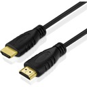 HDMI/HDMI V2.0 M/M ethernetový kábel 3D4K čierny 0,5 m