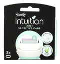 3x náhradné náplne WILKINSON Intuition Sensitive Care do žiletky