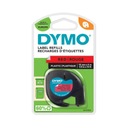 DYMO LETRATAG páska 12mm/4m plastová červená