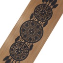 Boho Jacquard Table Runner 36x140 Dream Catcher Black