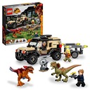 LEGO JURASSIC WORLD TRANSPORT PYRORAPTOR A DILOFO