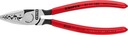 Krimpovacie kliešte na káblové koncovky, leštené 180mm qmm KNIPEX