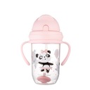 Canpol Babies sippy pohár so slamkou 270ml Panda