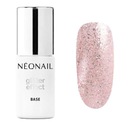 Neonail Glitter Effect Base Rose Twinkle na hybridné laky 7,2 m