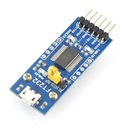 USB-UART FTDI FT232RL microUSB Waveshare prevodník