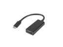 Lanberg USB typ-C(M) - HDMI(F) 0,15 kábel adaptéra