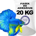 Substrát pre akvárium z jemného kremenného piesku 20 KG