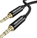 Audio kábel UNBREAKkábel 3,5 mm jack 4 pin 1,2 m