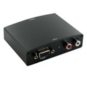 4World HDMI VGA + R/L konvertor zvuku na HDMI