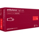 MERCATOR Ambulance High Risk L latexové rukavice