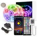 RGB5050 LED set Bluetooth aplikácia Diaľkové ovládanie 40m