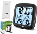 Bezdrôtová meteostanica + externá sonda + DCF elektronický digitál