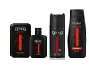 STR8 RED CODE SET 3 kusy EDT 50ml + SPREJ 150ml + GEL 400ml