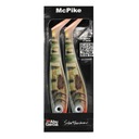 LURE SVARTZ.MCPIKE REAL 18cm Real Ostriež 2ks