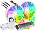 RGBW KIT 15m RF dotykový Teplý biely LED pásik