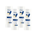 SET 4X DOVE VYŽIVUJÚCA TELOVÁ STAROSTLIVOSŤ ESSENTIAL BODY LOTION 400 ml