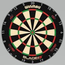 Profesionálny sisalový terč na šípky Winmau BLADE 6 Triple Core