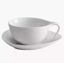 ŠÁLKA ESPRESSO 60ML, BIELY PORCELÁN, MAL