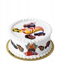 2D figúrky z Hot Wheels fondantu, 10 CUT prvkov