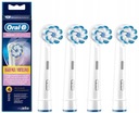 4x ORIGINAL ORAL-B SENSITIVE CLEAN TIP