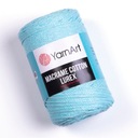 Macrame Lurex Yarn Art mint s niťou 738