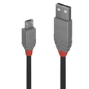 USB 2.0 typ A Micro-B kábel Lindy Anthra 36735 5m