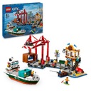 LEGO 60422 CITY Prímorský prístav s nákladnou loďou