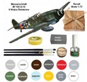 POŠLITE DARČEK MODEL Messerschmitt Bf 109 G-10 + Sada: farba, lak, lepidlo