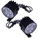 2ks 4LED 12W motocyklový DRL svetlomet