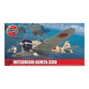 Stavebnica japonského modelu stíhačky A6M2b ZERO Airfix v mierke 1:72