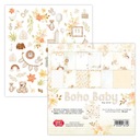 Veľký papierový set 30,5x30,5cm Boho Baby