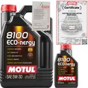 MOTUL 8100 ECO-NERGY 5W30 A5/B5 6L FORD WSS-M2C913-D + PRÍV.