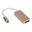 Adaptér Akyga AK-AD-56 DP 4K USB C 3.1 DisplayPort