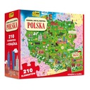 Poľsko. Puzzle 210 dielikov + kniha. Oriole