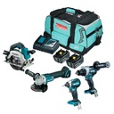 SADA NÁRADIA MAKITA 4ks COMBO 18V 5Ah DLX4156T