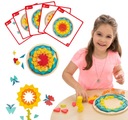 MONTESSORI PUZZLE DREVENÉ MOZAIKOVÉ BLOKY MANDALA BRAIN TRÉNING PUZZZLE