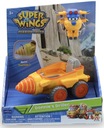 Auldey Toys Super Wings Donnie's Driller žltá POSTAVA