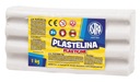 ASTRA plastelína 1kg biela