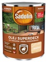 SUPERDECK SADOLIN OLEJ na drevo, bezfarebný 0,75l