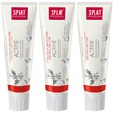 3x Splat Active Whitening zubná pasta pre starostlivosť o ďasná 100 ml