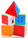 SET kocka2x2x2 3x3x3 4x4x4 5x5x5 PYRAMINX MoYu