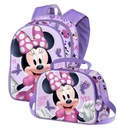 BATOH MINNIE MOUSE VÝLETY DO ŠKÔLKY + KABELKA 3D PREMIUM TAŠKA