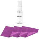 Hayne LENS CLEANER 30ml + 3x handrička 15x18 cm (fialová)