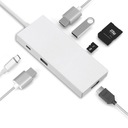 HUB ADAPTÉR USB-C 3.0 HDMI 4K SD/TF PD 7v1