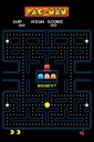 Originálny herný plagát Pac-Man Maze 61x91,5 cm