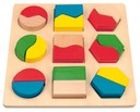 Hračky pre deti Puzzle Shapes Colors 18ks.